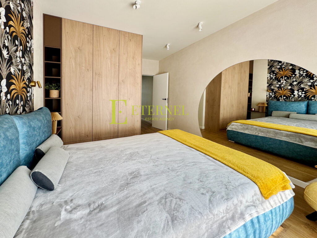 Елегантний дизайнерський апартамент 48 м² в престижному комплексі Młyny Mogilska 2022 року – 5 хв до Rynek, фітнес та кінозал!