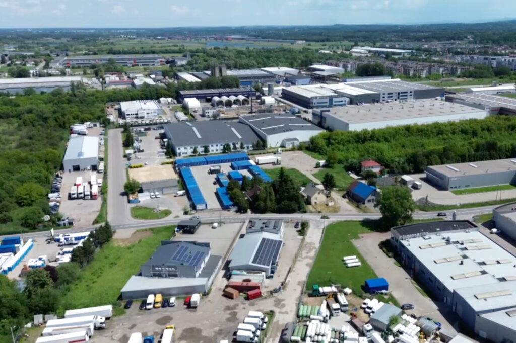 Kraków – Rybitwy – działka przemysłowa na sprzedaż – 2562 m² – ul. Półłanki
