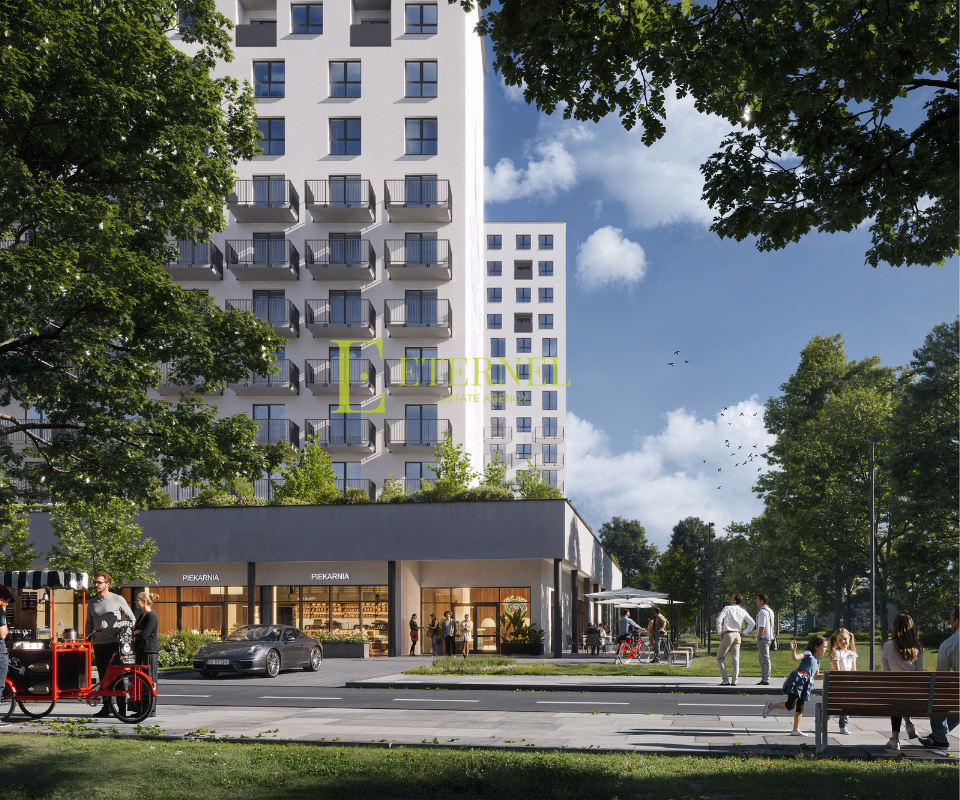 Lokal inwestycyjny 25,36m2 z balkonem w nowej inwestycji  – ul. Nad Strugą, Prądnik Czerwony