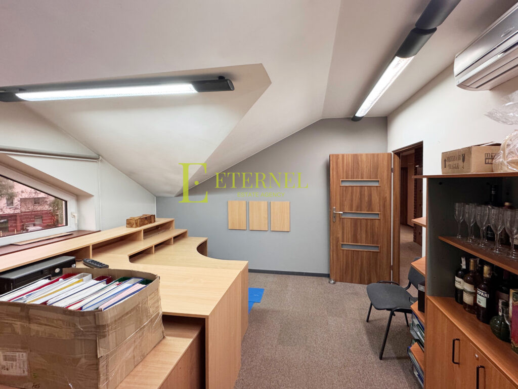 Lokal użytkowy z klimatyzacją 118,70m2 + strych 45m2 – ul. Solskiego