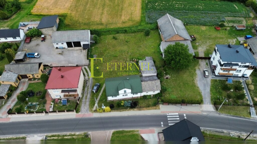 Developed plot 1490m² (14.9 ares) – Kocikowa