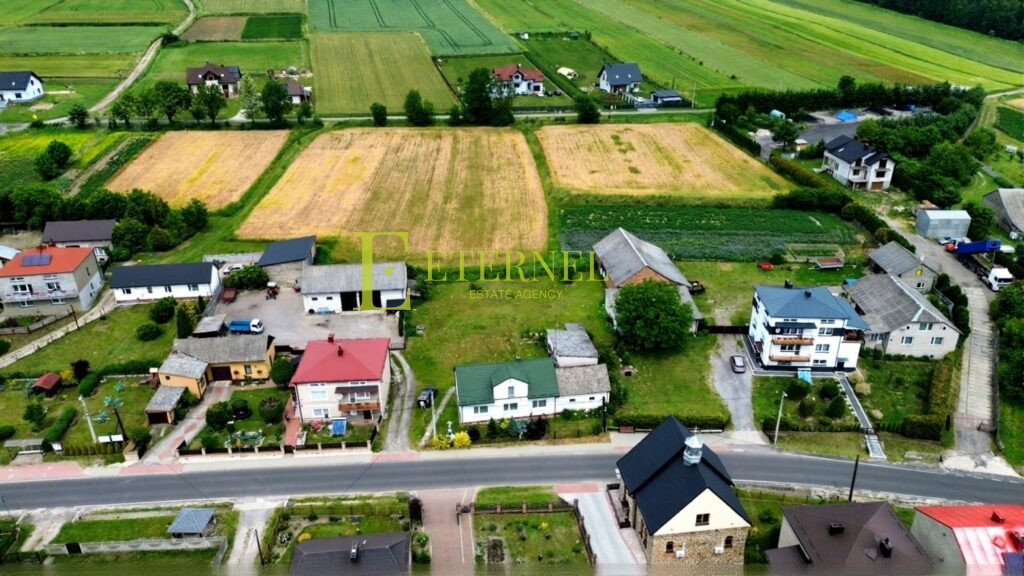 Developed plot 1490m² (14.9 ares) – Kocikowa