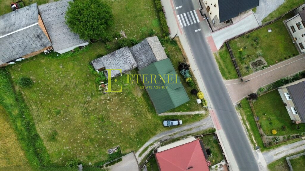 Developed plot 1490m² (14.9 ares) – Kocikowa