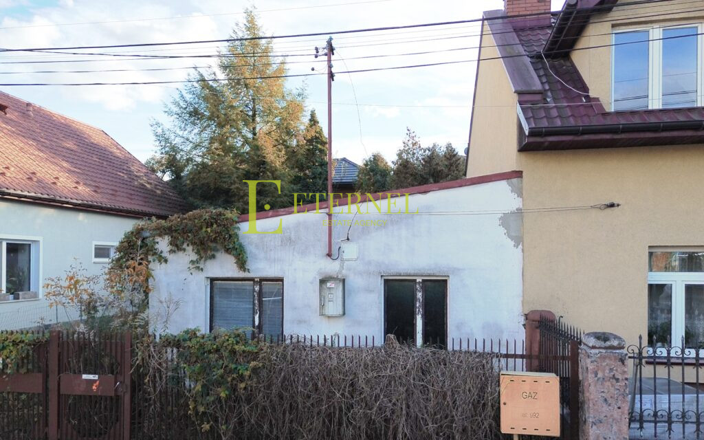 Działka z budynkiem gospodarczym 172m2 – ul. Kolejowa, Kraków-Podgórze