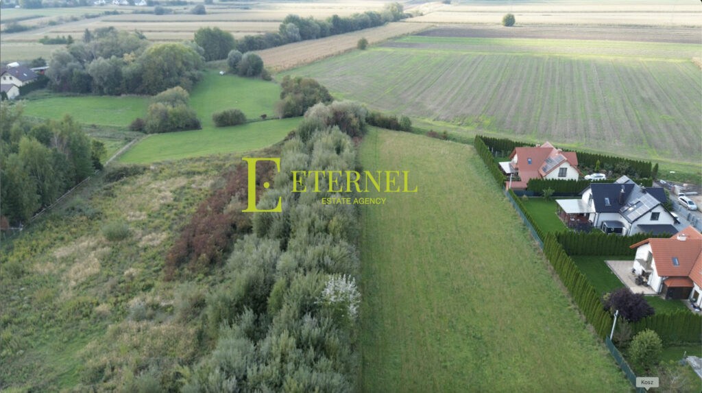 Atrakcyjna działka budowlana 57 arów – ul. Za Ogrodem, Kraków-Wadów