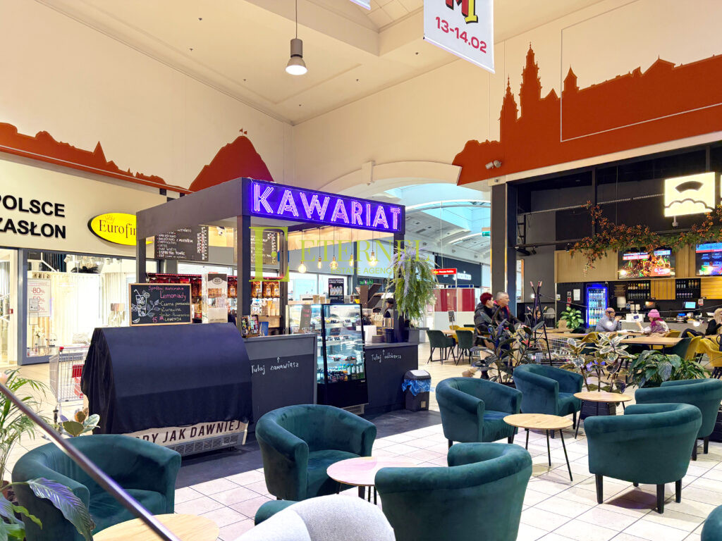Gotowy biznes – kawiarnia „KAWARIAT” 50m2 – Galeria M1