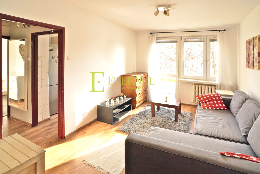 Słoneczne mieszkanie 2-pokojowe z widokiem na zieleń 38m2 – ul. Nad Sudołem