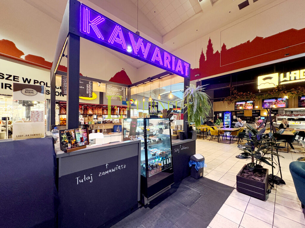 Gotowy biznes – kawiarnia „KAWARIAT” 50m2 – Galeria M1