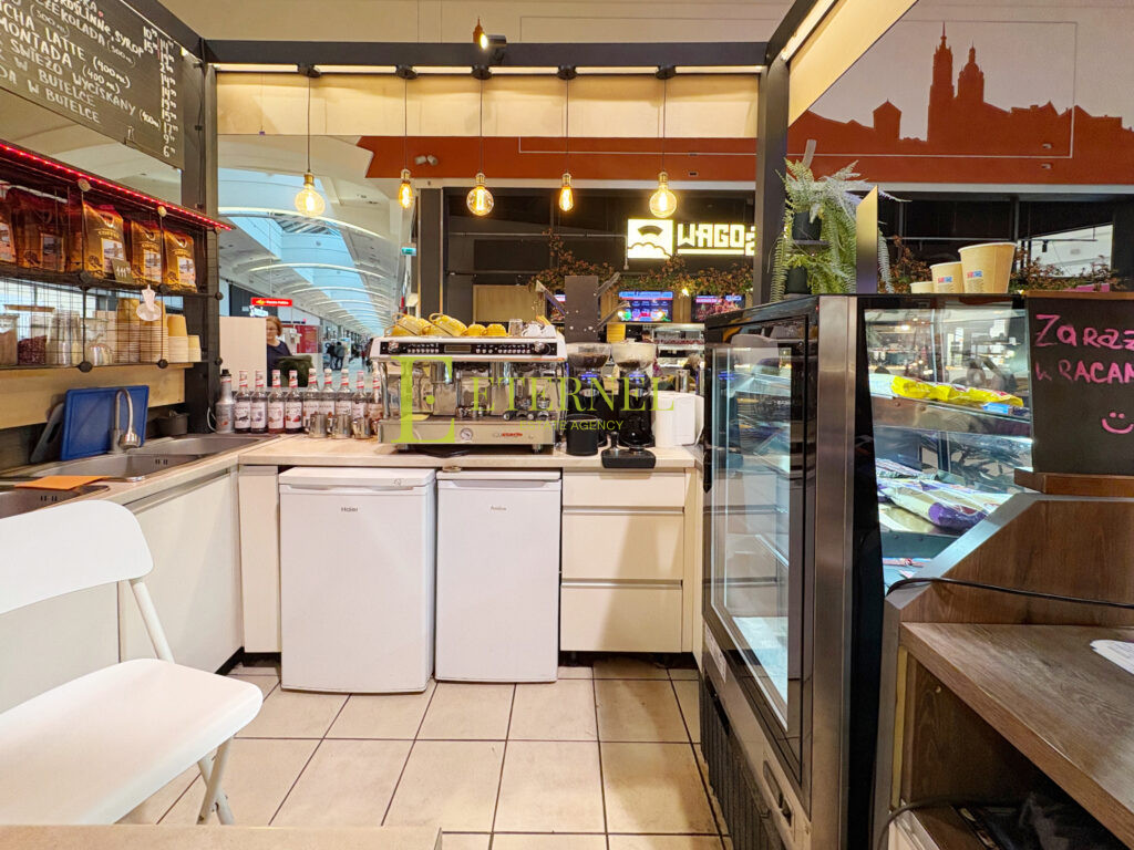 Gotowy biznes – kawiarnia „KAWARIAT” 50m2 – Galeria M1