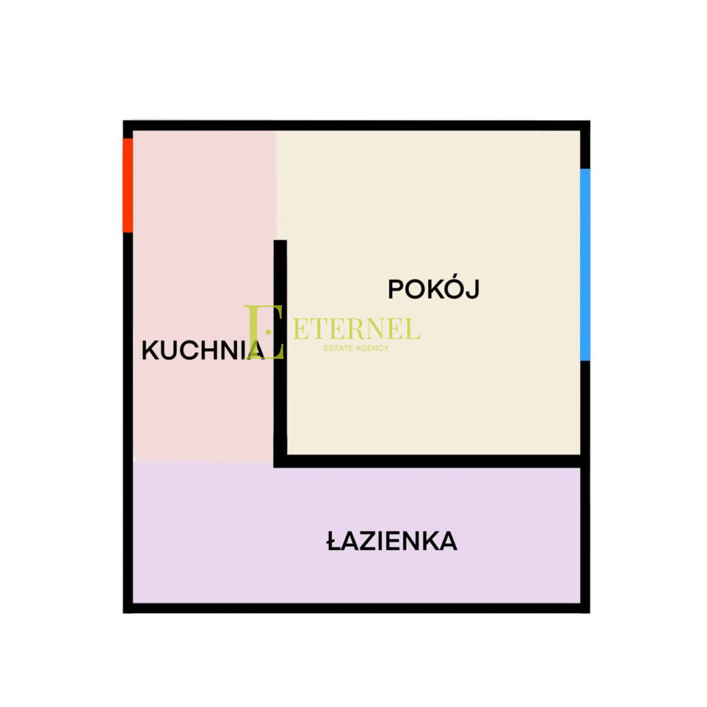 Ciekawa kawalerka 25m2 z francuskim balkonem – Os. Jagiellońskie, Bieńczyce