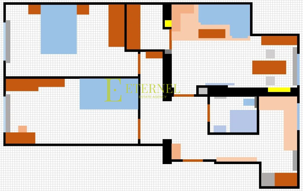 Mieszkanie 3-pokojowe z piwnicą 40m2 – al. 29 Listopada, Prądnik Czerwony