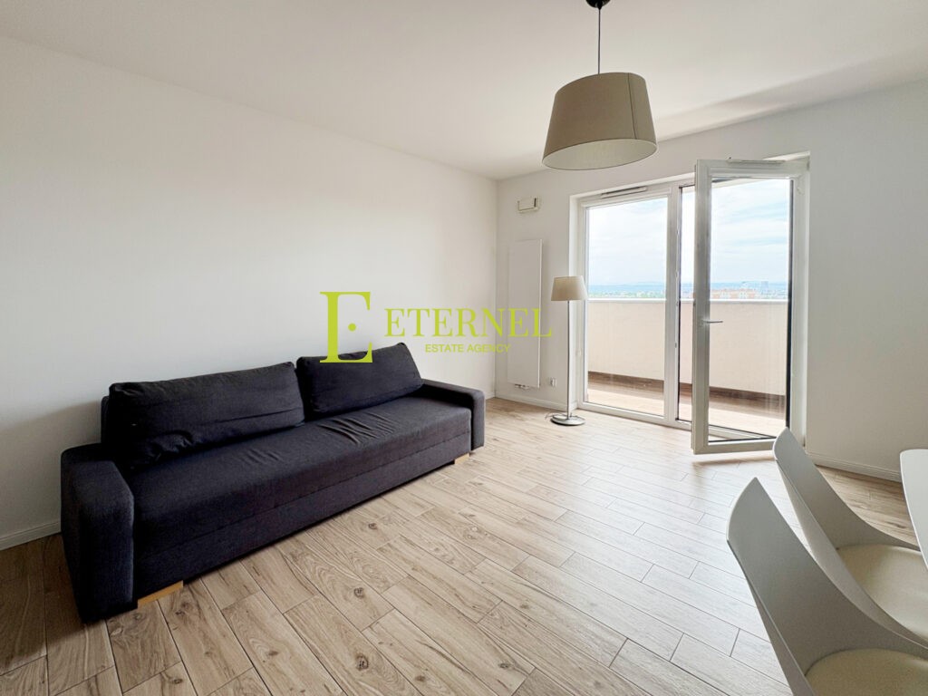 Nowoczesne studio 30 m2 z balkonem – os. Na Lotnisku, Czyżyny, Kraków