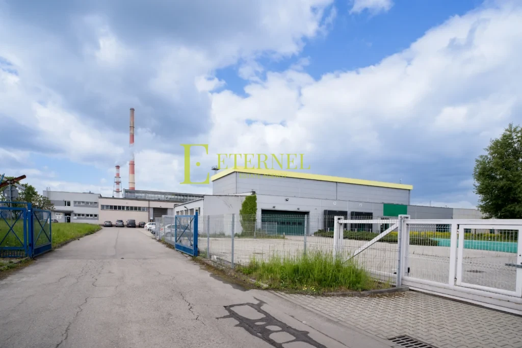 Obiekt biurowo-magazynowy 1 501 m2 na działce 5 638 m2 na sprzedaż – Kraków, Łęg (Czyżyny)