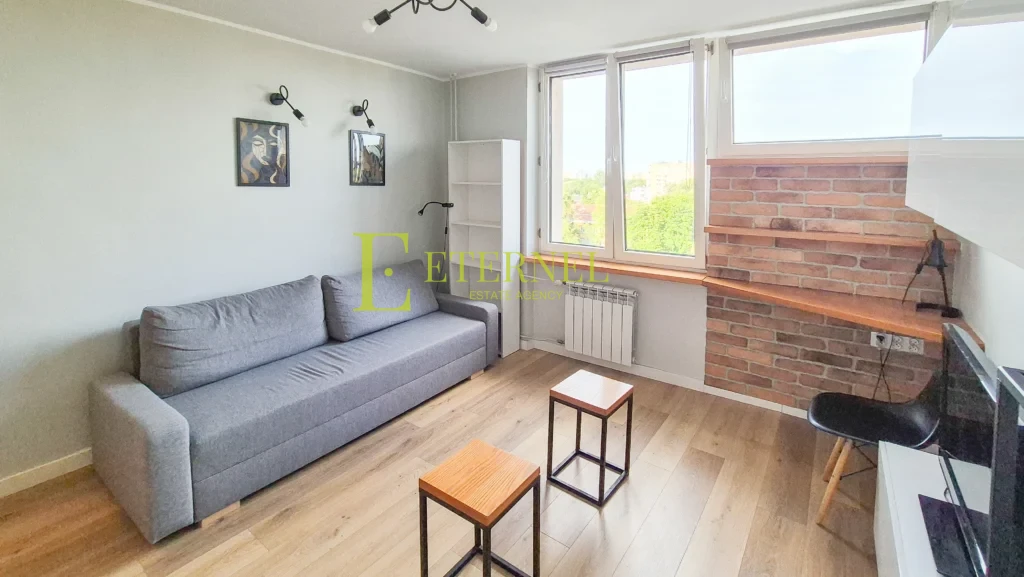 Kawalerka 20 m2 z widokiem na panoramę miasta do wynajęcia – ul. Elsnera 24, Kraków, Azory (Prądnik Biały)
