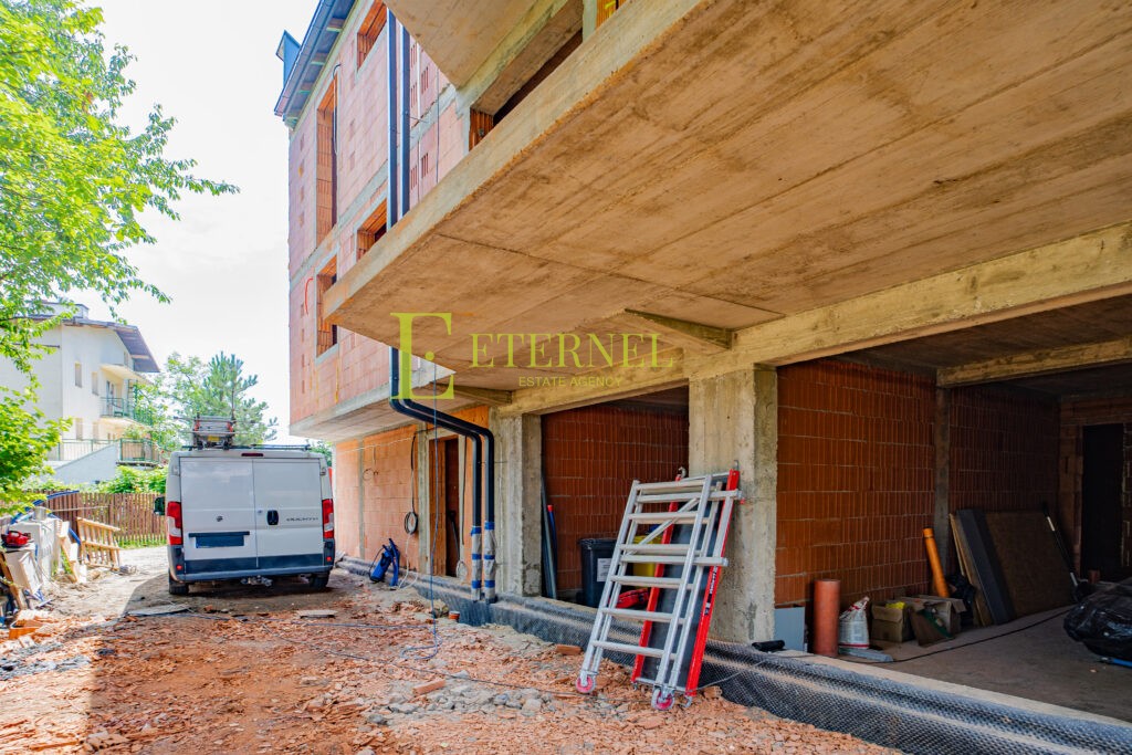 Nowy bliźniak 176,35 m2 z ogródkiem i 2 garażami – ul. Sąsiedzka, Kraków, Ruczaj (Dębniki)