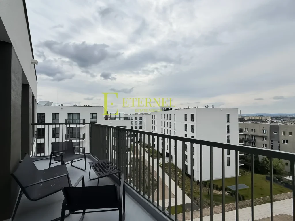 Nowe 2-pokojowe mieszkanie z balkonem 10 m2 do wynajęcia 36 m2 – ul. Papierni Prądnickich 67