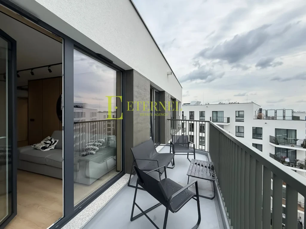 Nowe 2-pokojowe mieszkanie z balkonem 10 m2 do wynajęcia 36 m2 – ul. Papierni Prądnickich 67