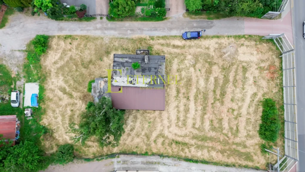 Działka mieszkaniowo-usługowa 15 arów przy DK94 na sprzedaż – Modlnica, gmina Wielka Wieś