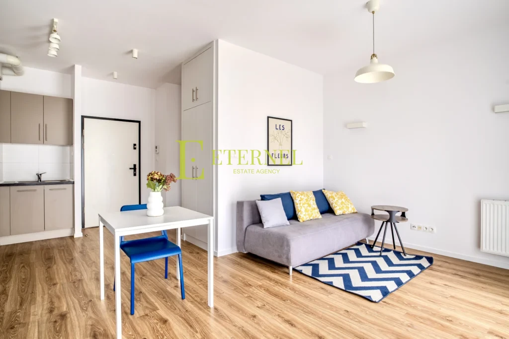 Kawalerka 30 m2 z balkonem do wynajęcia pet friendly – ul. Rakowicka 20d, Kraków, Grzegórzki