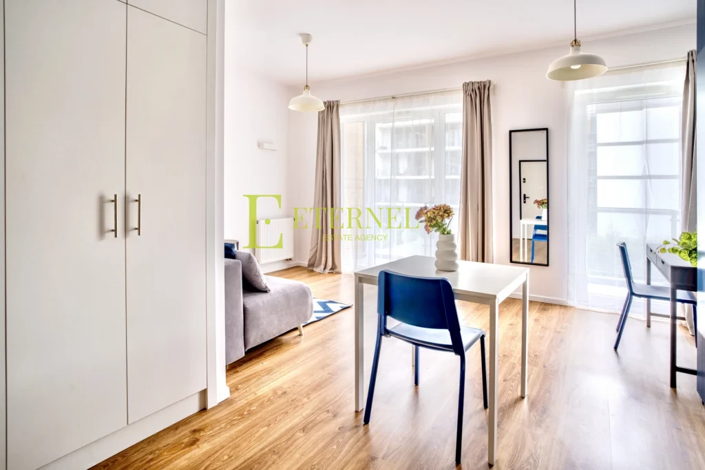 Kawalerka 30 m2 z balkonem do wynajęcia pet friendly – ul. Rakowicka 20d, Kraków, Grzegórzki