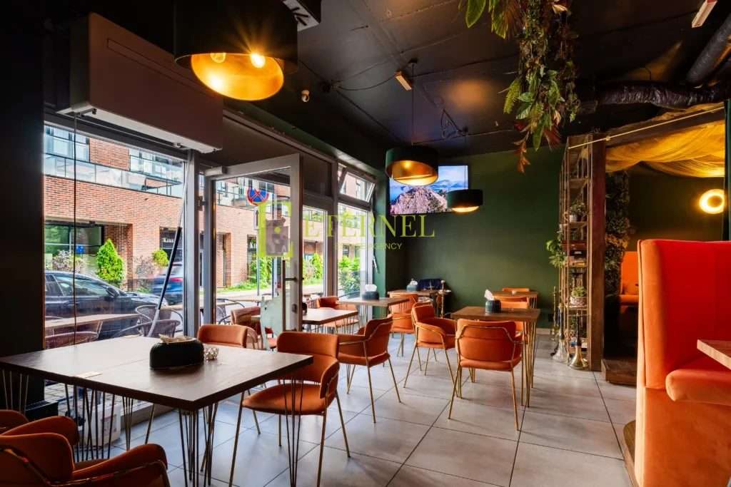 GOTOWY BIZNES GASTRONOMICZNY – SHISHA BAR „BARON” na sprzedaż – ul. Przemysłowa, Kraków, Podgórze (Zabłocie)