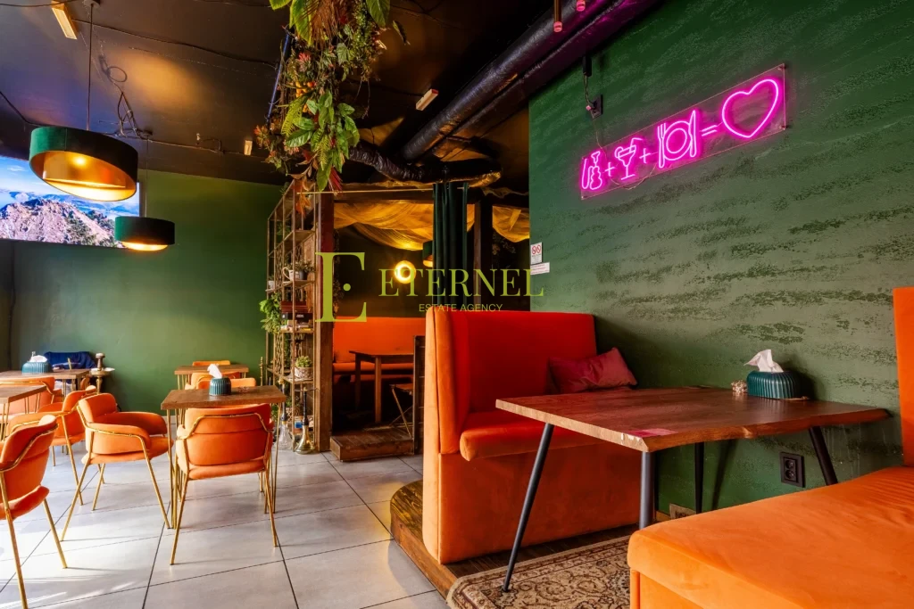 GOTOWY BIZNES GASTRONOMICZNY – SHISHA BAR „BARON” na sprzedaż – ul. Przemysłowa, Kraków, Podgórze (Zabłocie)