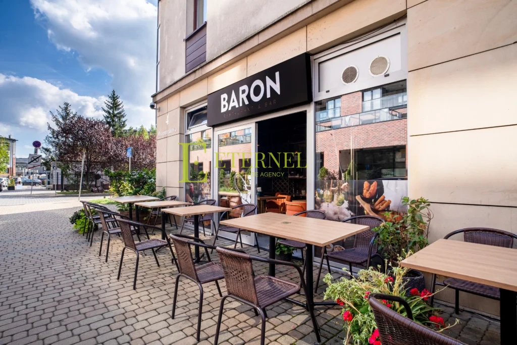 GOTOWY BIZNES GASTRONOMICZNY – SHISHA BAR „BARON” na sprzedaż – ul. Przemysłowa, Kraków, Podgórze (Zabłocie)