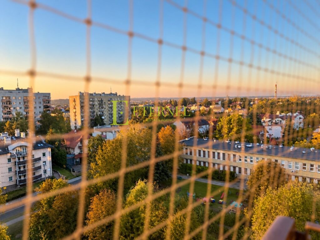 Mieszkanie 3-pokojowe 62,1 m2 z dużym balkonem na sprzedaż – ul. Beskidzka, Kraków, Podgórze Duchackie (Wola Duchacka)